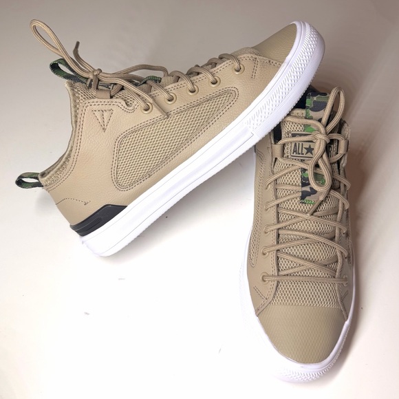 Converse Men’s Chuck Taylor All Star Ultra Low 'Khaki' Sneakers Size- 7 - Picture 3 of 10